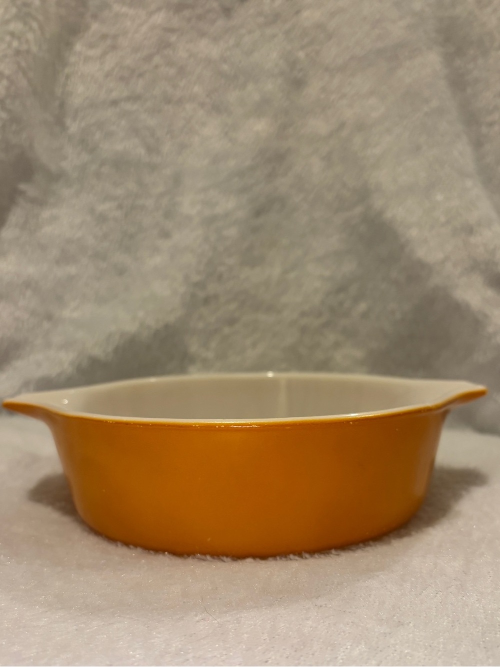 🧡 Vintage Pyrex 471 Old Orchard Butterscotch Orange Casserole Dish 🧡